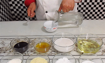 【烧茄子】调酱汁