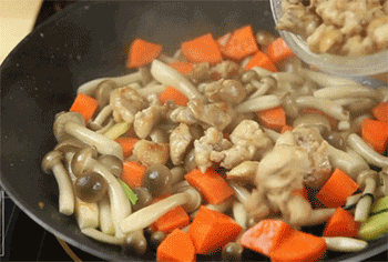 【滑鸡蘑菇】调味