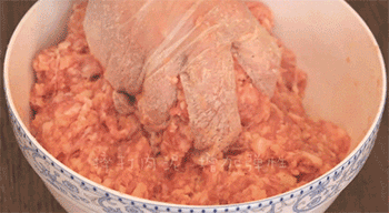 【红烧狮子头】摔打肉糜