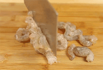 【芝士虾球】切虾肉