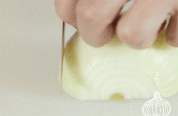 【亲子丼】切洋葱