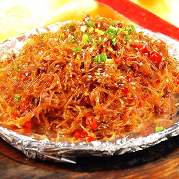 【肉末粉丝煲】成品图