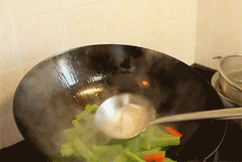 【清炒苦瓜】勾芡