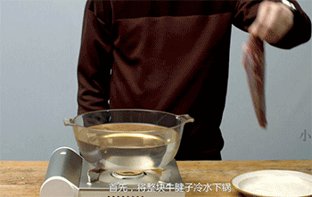 【干拌牛肉】氽水