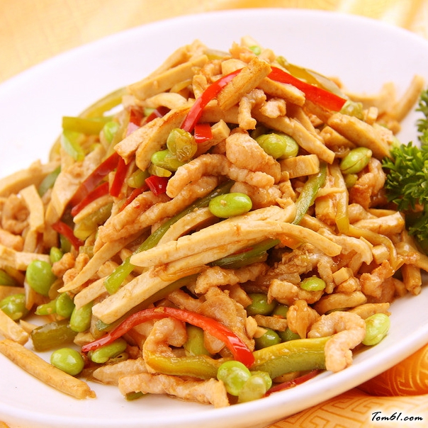 榨菜炒肉丝的做法