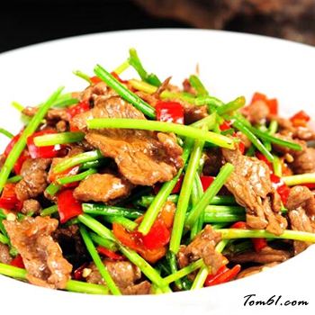 小炒黄牛肉的做法