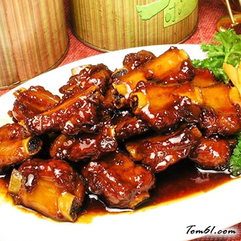 干炒排骨的做法