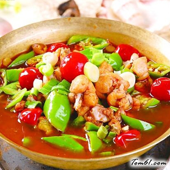 干锅牛蛙的做法