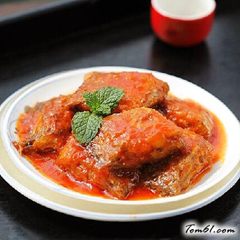 茄汁带鱼块的做法