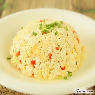 鸡刨豆腐的做法