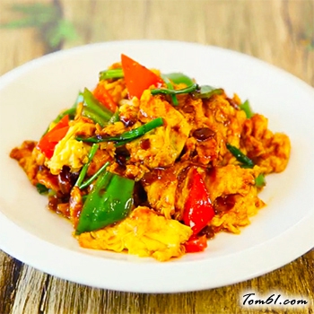 酱炒鸡蛋的做法