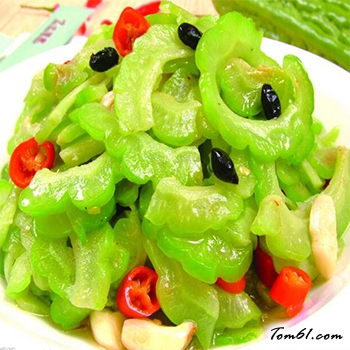 清炒苦瓜的做法