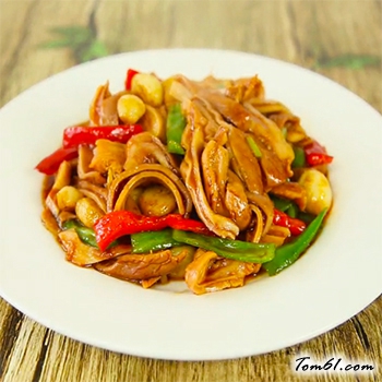 蒜烧肚条的做法