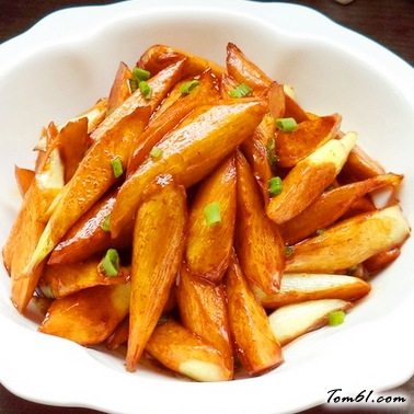 油焖茭白的做法