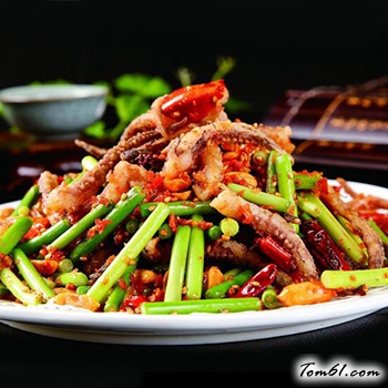 干煸鱿鱼丝的做法