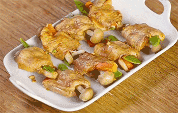 【蒸鲜蔬无骨鸡翅】上锅蒸