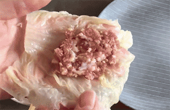 【白菜包肉】包