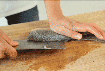 【松子鲈鱼】切开