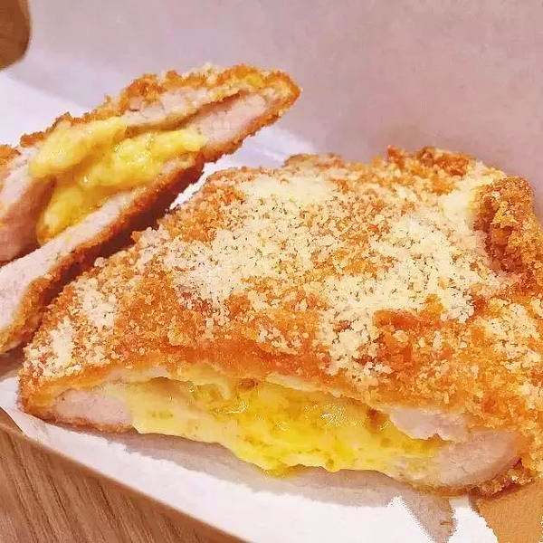 【流心炸猪排】成品图