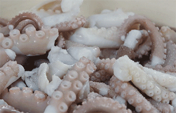 【沙姜爆炒八爪鱼】腌