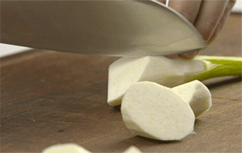 【油焖茭白】切