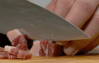 【咸肉雪菜炒蚕豆】咸肉