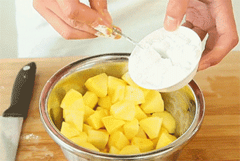 【拔丝苹果】加生粉