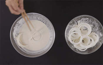 【洋葱圈】洋葱挂浆