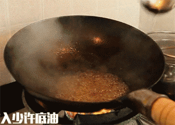 【漕溜鱼片】放入鱼片