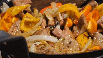 【黑椒猪肝】炒