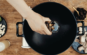 【豆瓣排骨】下菜籽油