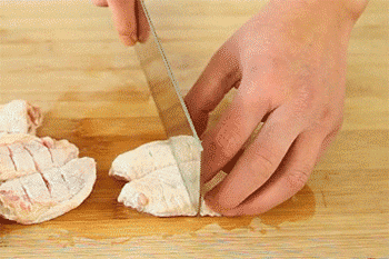 【贵妃鸡翅】改花刀