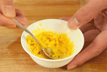 【蛋黄豆腐】碾