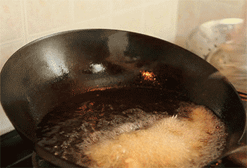 【干炸小黄鱼】炸