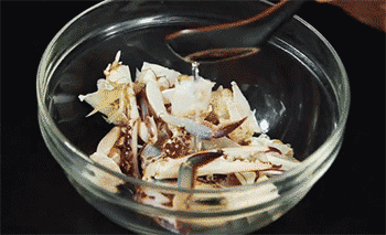 【梭子蟹炒年糕】淀粉