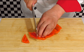 【地三鲜】辣椒切片