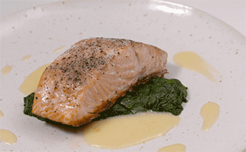 【香煎三文鱼】淋