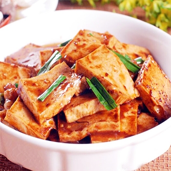 【秘制酱香豆腐】成品图