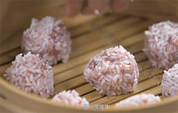 【珍珠丸子】蒸