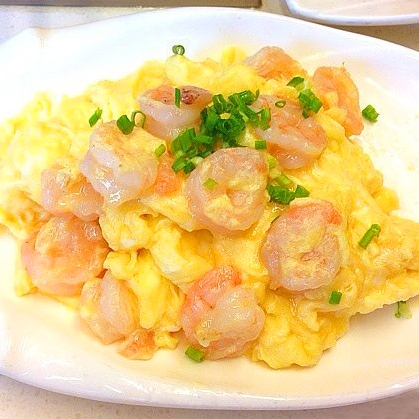 【滑蛋虾仁】成品图