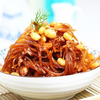 【黄豆肉末炒咸菜】成品图