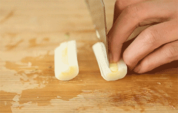 【蒜烧肚条】葱