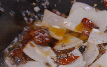 【麻辣烤鱼】翻炒