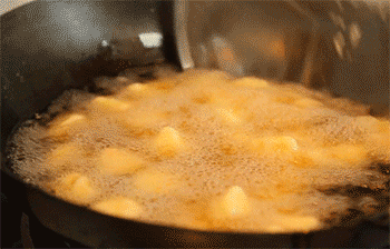 【拔丝苹果】炸