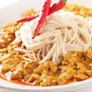 【咖喱拌面】成品图