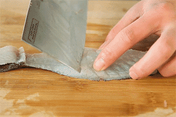 【松子鲈鱼】改花刀