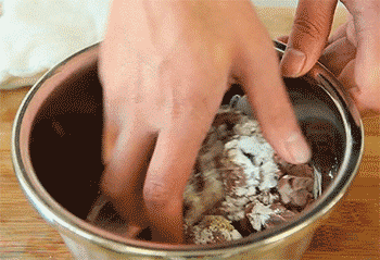 【火爆腰花】搅拌