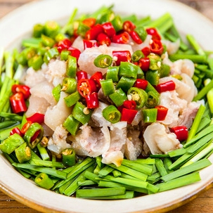 【双椒拌蹄花】成品图