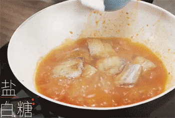 【茄汁带鱼块】白糖