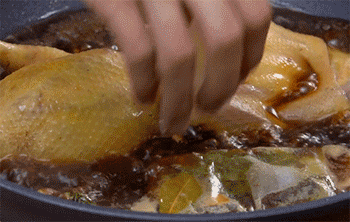 【冰糖酱鸭】着色